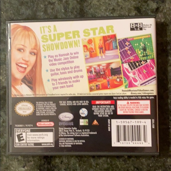 Hannah Montana Music Jam Nintendo DS Game - Picture 2 of 2
